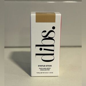 Dibs Status Stick Good Life Gold New In Box Face & Body Highlighter